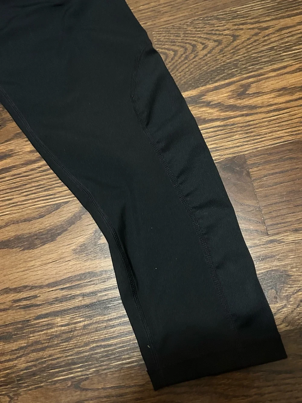 Nike Black Leggings with White Swoosh and NIKE PRO Waistband